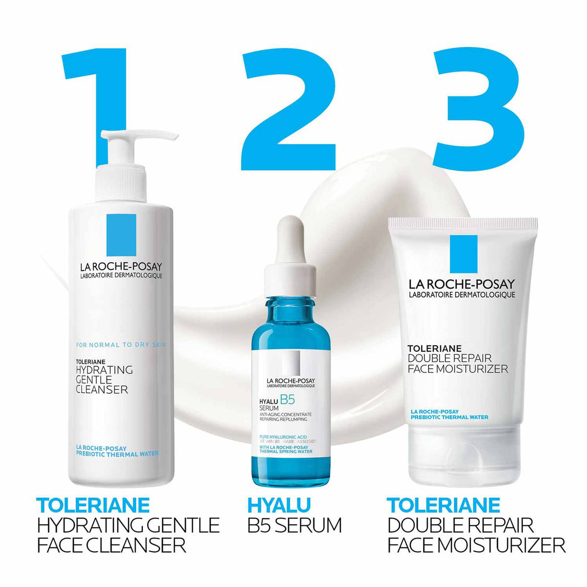 toleriane-double-repair-face-moisturizer-t1 3337875545792_ LaRochePosay_Toleriane_DRM_ATF_Routine_1500x1500.jpg
