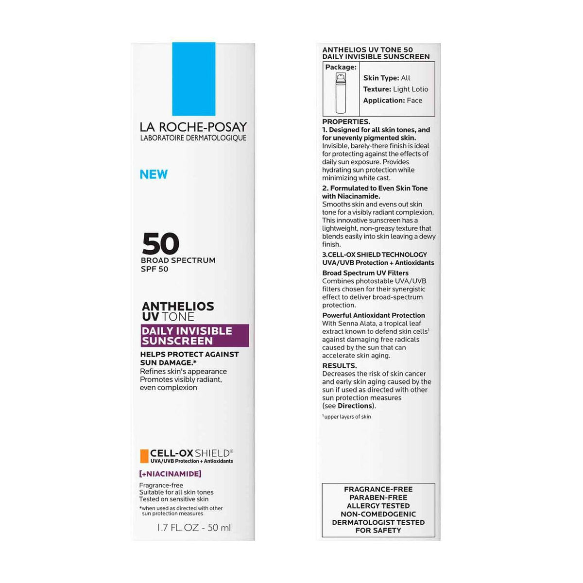 anthelios-uv-tone-invisible-sunscreen-spf-50-d9 LaRochePosay-Product-Skincare-Anthelios-UV-Tone-ATF-PIM-packshot-front-and-back-box.jpg