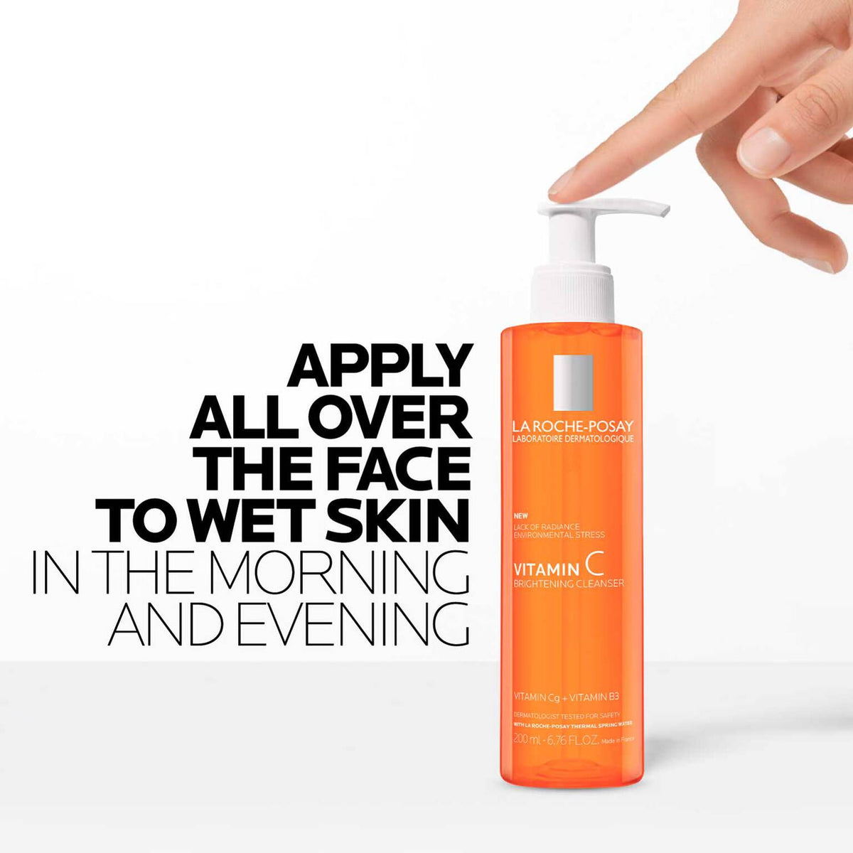 vitamin-c-brightening-facial-cleanser-d0 LaRochePosay-Product-Skincare-Purifying-Vitamin-C-Cleanser-200ml-3337875923613-HowToUse.jpg