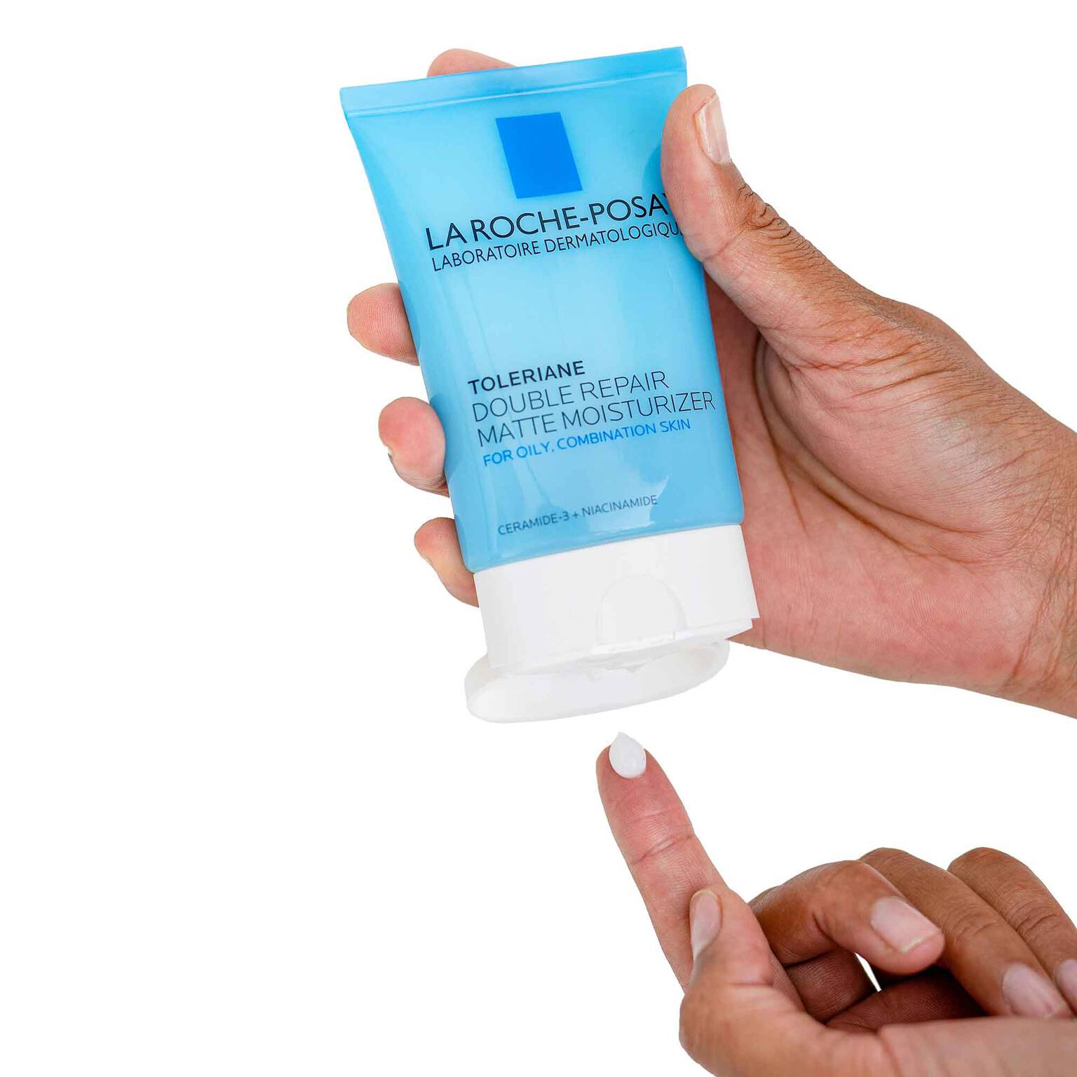 toleriane-double-repair-matte-face-moisturizer-for-oily-skin-i2 la-roche-posay-toleriane-matte-lotion-on-finger.jpg